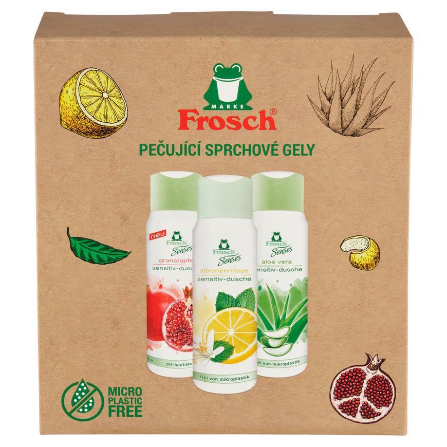 Súprava darčeková Frosch, 3x sprchové gély, 3x 300 ml