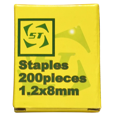 Spony Strend Pro KF1062-06, 8 mm, sponky do sponkovačky, 1.2 mm, bal. 200 ks