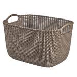 Kôš Curver® KNIT 19L, hnedý, 23x40x30 cm