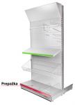 Prepážka Racks H30 950x100 mm, Cr, predná *M*